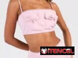 Crop top, blusa corta, camiseta corta. Marcas : Bershka, H&M, Lefties, Zara,Asos Design.