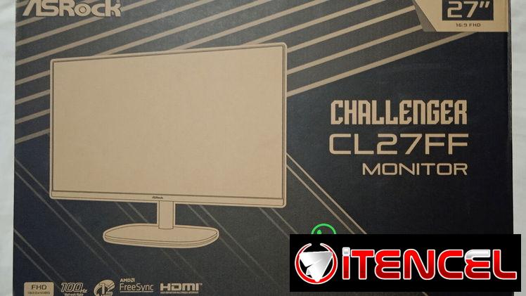 🖥️MONITOR GAMING ASROCK 27” CL27FF🎁¡NUEVO EN SU CAJA!🎁¡Listo para llevar tu experiencia de juego al siguiente nivel🎮