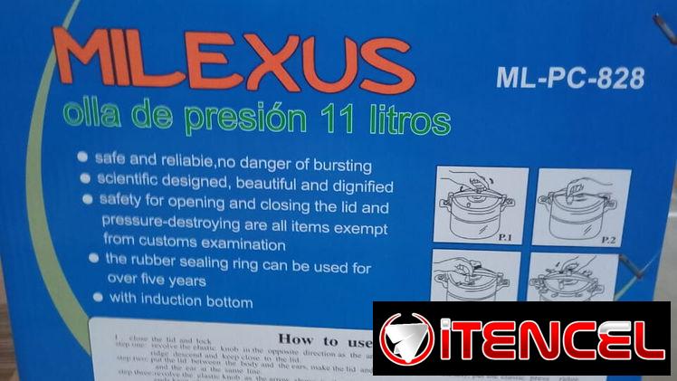 🍲 PARA TODO TIPO DE COCINAS 🍲 OLLA DE PRESIÓN MILEXUS 11 LITROS. FACTURA, GARANTÍA Y SERVICIO DE ENRREGA. TLF 54833699