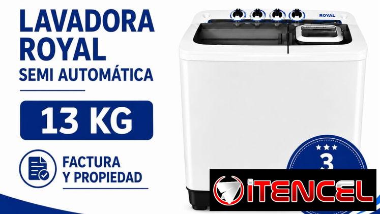 Lavadora semiautomática