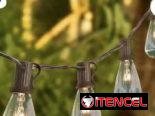 Girnaldas vintage para exteriores o interiores decoración nuevas hermosas . Luces decorativas
