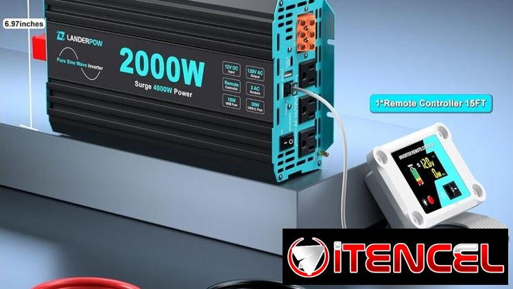Inversor Professional ( nada de copia china )2000w continuo y 4000w Pico