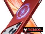 Magnetic Slim-Fit Case para iPhone 17 Pro Max – Red | videojuegoshabana.com