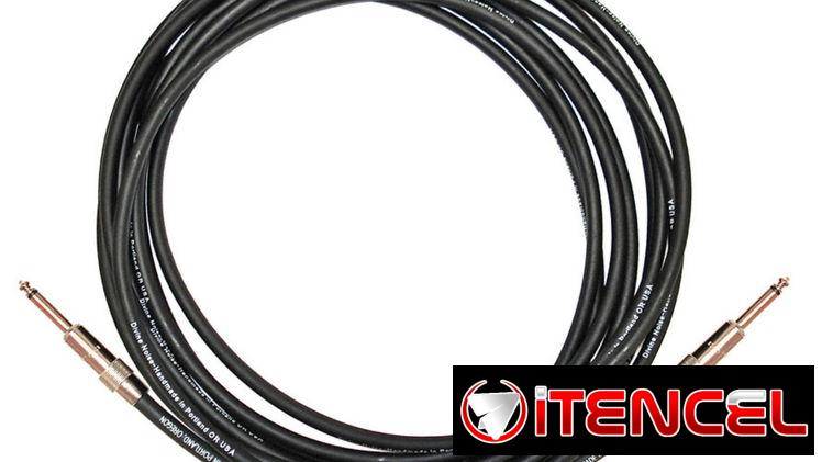 Cables de audio profesional para guitarra electrica bajo o teclado