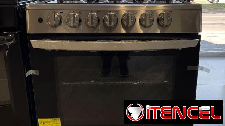 Cocinas de gas con horno de 4, 6 quemadores
