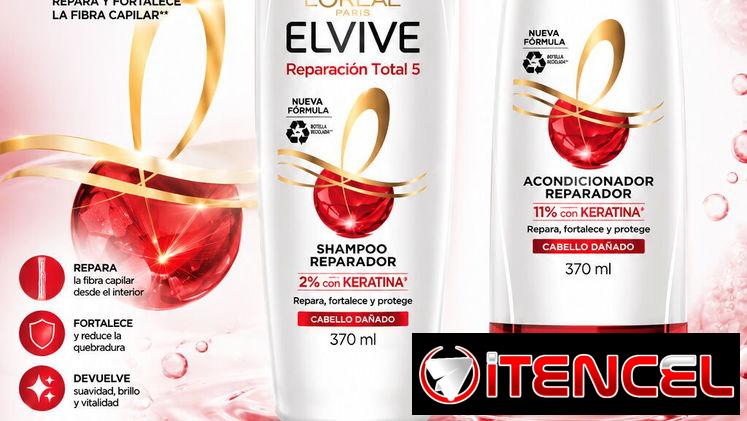 Set Loreal Reparación Total Shampoo y Acondicionador