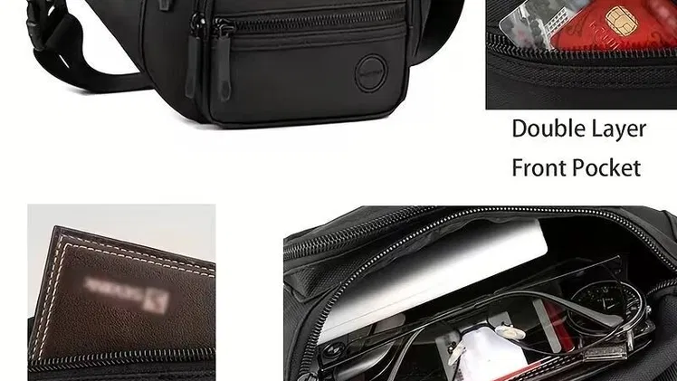 Riñonera Multifuncional Bandolera para Exteriores | videojuegoshabana.com