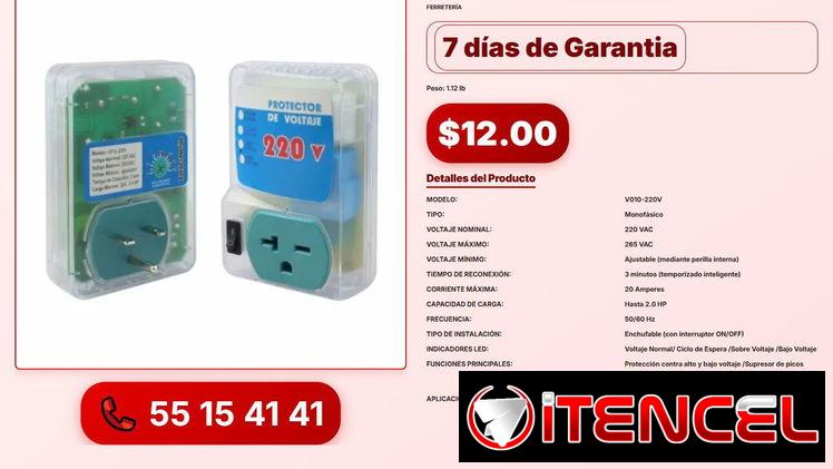 PROTECTOR DE VOLTAJE 220 V V010 VPT-0232