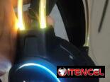 GANGA🉐NUEVOS AUDIFONOS RGB GAMER, EN BLANCO Y NEGRO.CON TRANSPORTE INCLUIDO