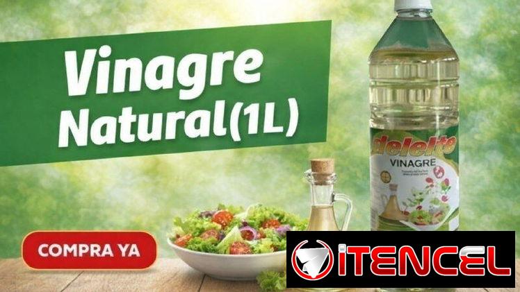 Vinagre Natural 1L 🧴🥗