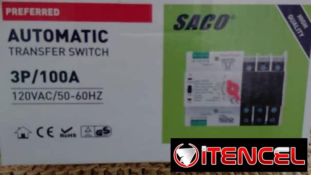 Transfer switch automático para sistema de respaldo o la red eléctrica nuevos en caja !!!!