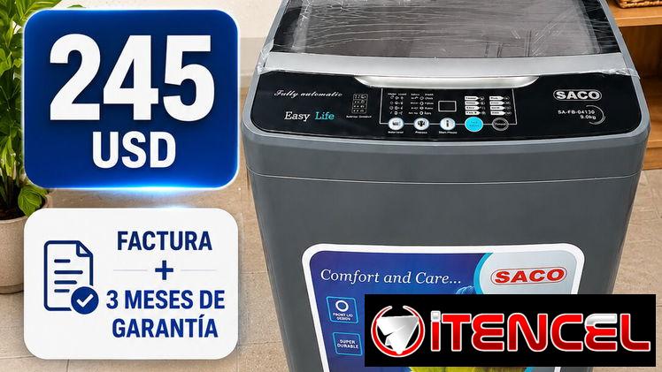 🫧 Lavadora Automática SAKO 9 kg – NUEVA
