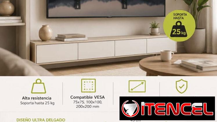 Soporte Fijo para TV LED/LCD 14″–42″