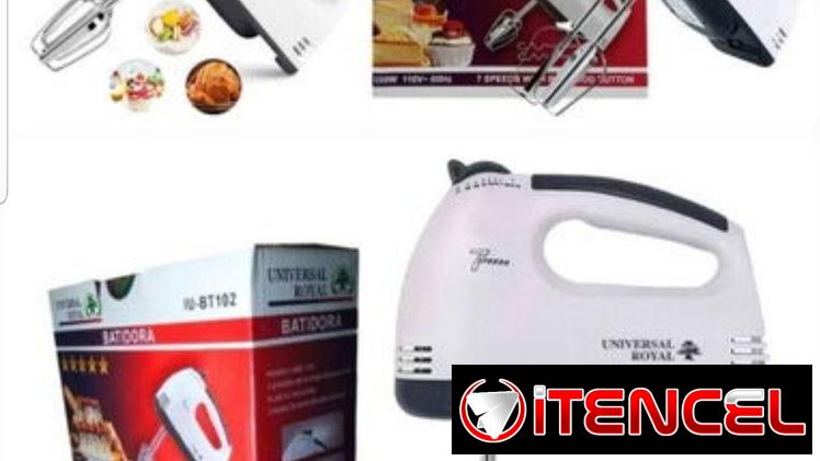 Merenguera mezcladora batidora de mano de 7 velicidades