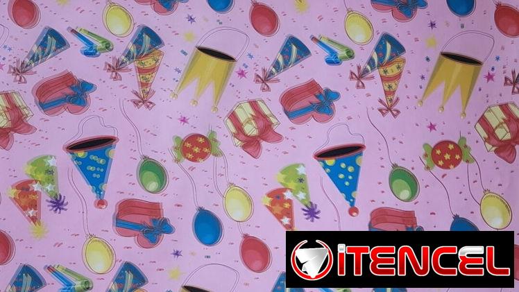 Papel regalo 70cm×50cm son 270 papeles ×35usd