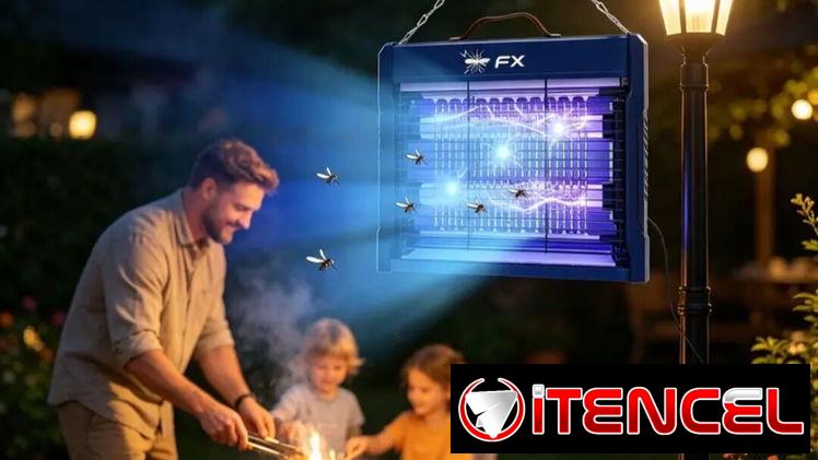Aniquilador de mosquitos (insectos molestos) profesional, con energía Solar