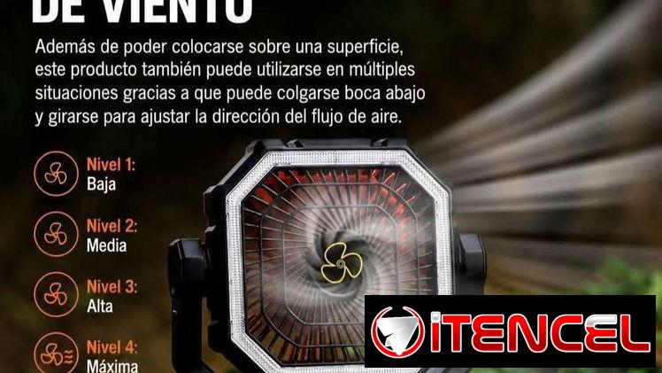 Ventiladores recargables super buenos