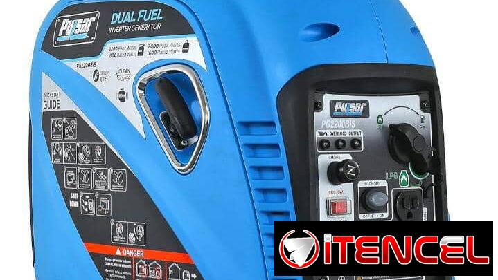 Planta pulsar 2200w gas y gasolina