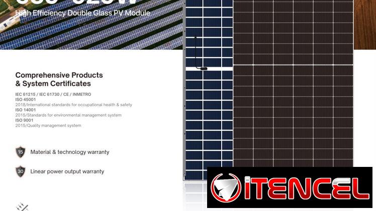 Paneles Solares por Contenedor