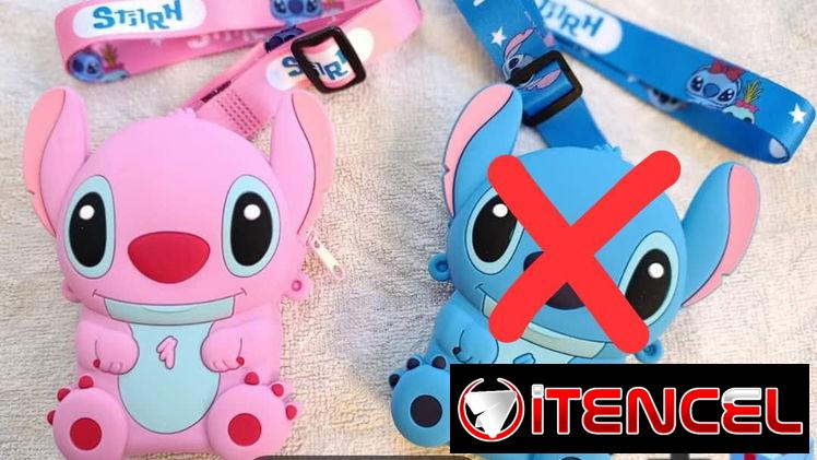 Carteras Stitch y Angel con sus correas mas un regalo 🎁