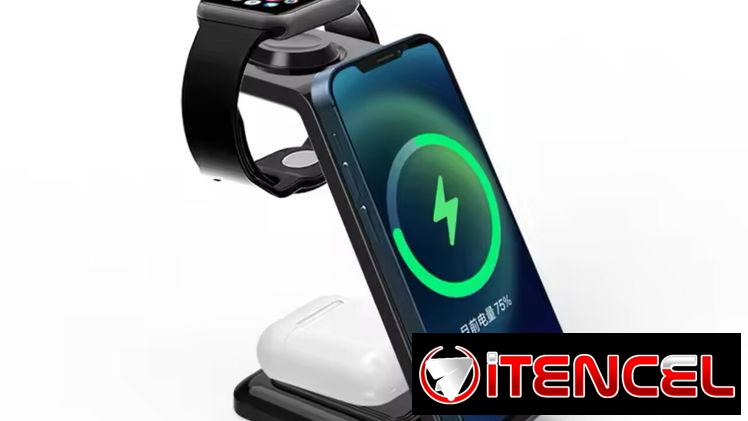 Estación de carga muy buena 30W para iPhone y Samsung! Aparte de ser soporte para su dispositivo!!