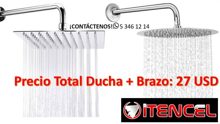 Regaderas de Acero Inoxidable