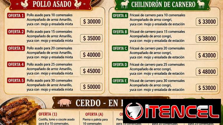 ///Comida para fiestas