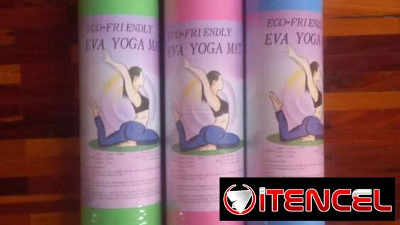 Accesorios para el gimnasio, artículos para el gym, estera para yoga o ballet, ligas o bandas elásticas, guantillas