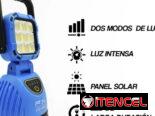 LAMPARA LED Y LINTERNA RECARGABLE Y SOLAR 4  MODO