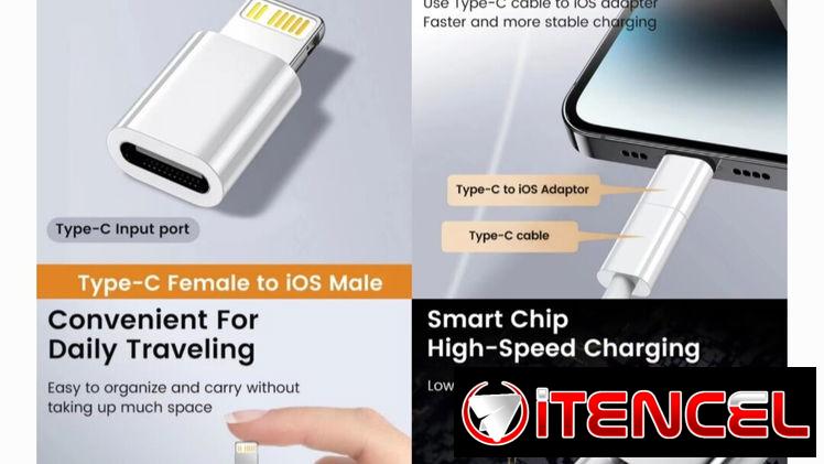 Adaptador Lightning a Tipo C