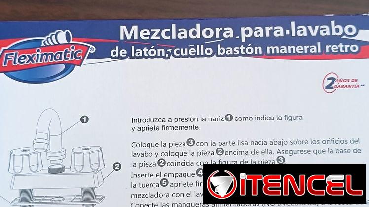 Mezcladora para lavamanos