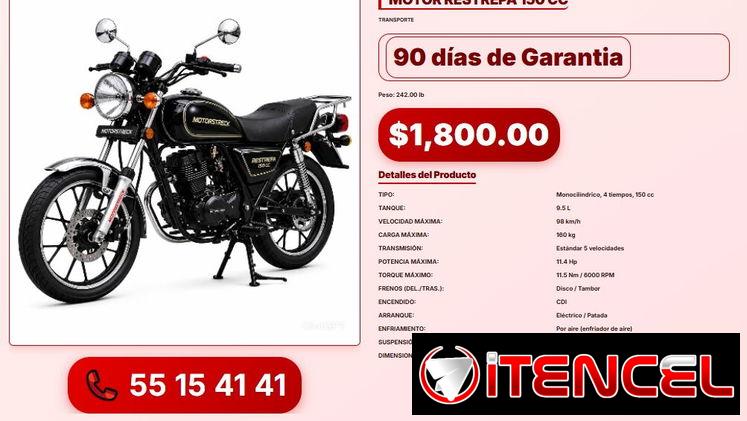 MOTOR RESTREPA 150 CC VPT-0198