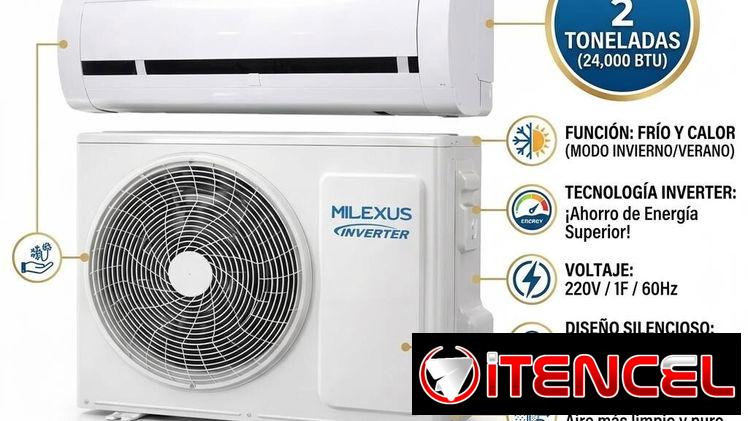 📣Split inverter 2 toneladas ❄️