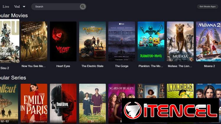 OLEADATV Películas, Series, Novelas, Anime y Animados. TV en Vivo: +1400 Canales (Deportes , Noticias,Eventos Exclusivos