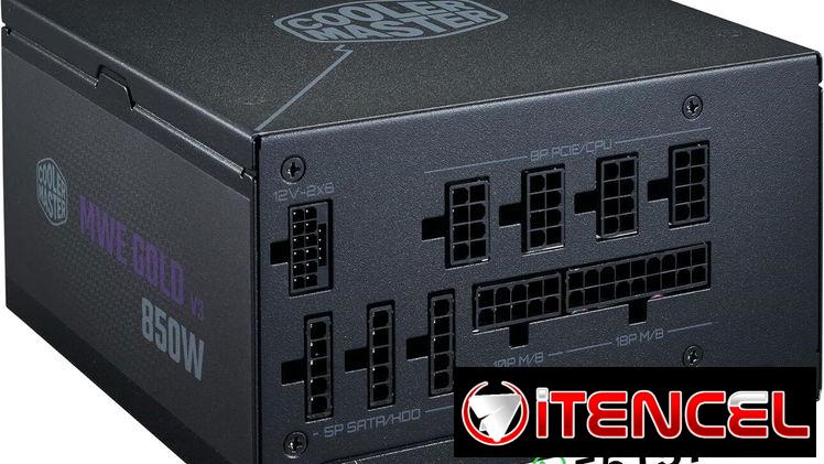 ⚡🔌 Fuente de Poder Cooler Master MWE Gold 850 V3 – ATX 3.1  Potencia y eficiencia para tu PC de escritorio