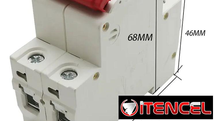 EARU , Breaker DC (Corriente Directa) de 16A de 2 polos (Vedado)