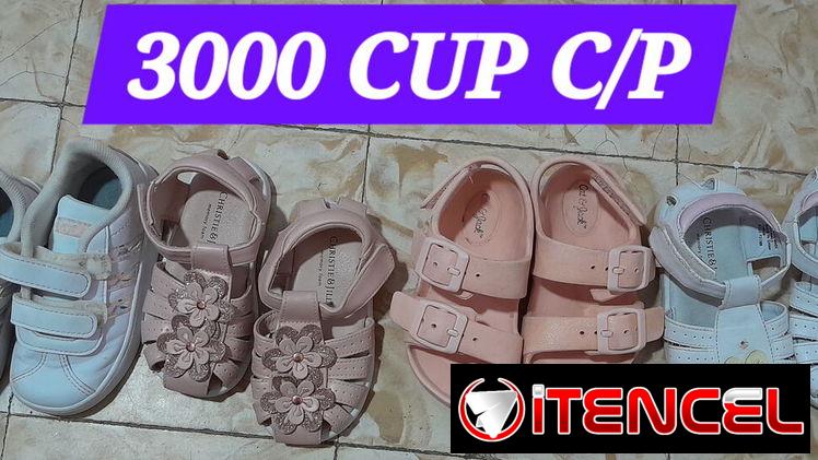 Se venden zapatos de poco uso para niñas de o a 2 años