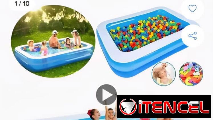 Piscina inflable nueva a estrenar. Mensajería opcional por un precio adicional