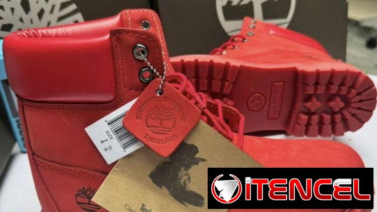 Timberland rojas