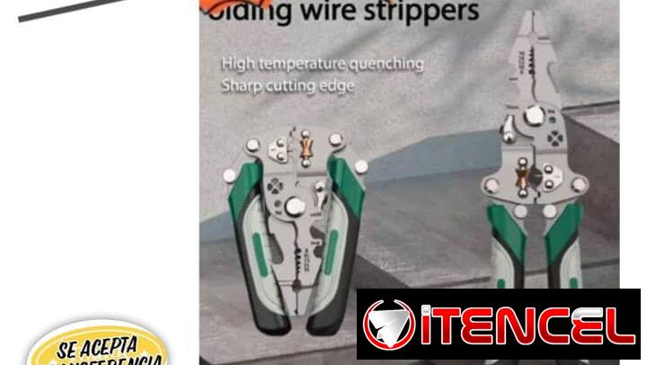 Pinzas pela cables plegables