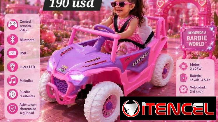 Carros eléctrico de niña