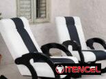 Juegos de cuartos capitoneados, varios colores, cómodos, modernos.