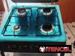 Cocina de gas con organizador Future Tech