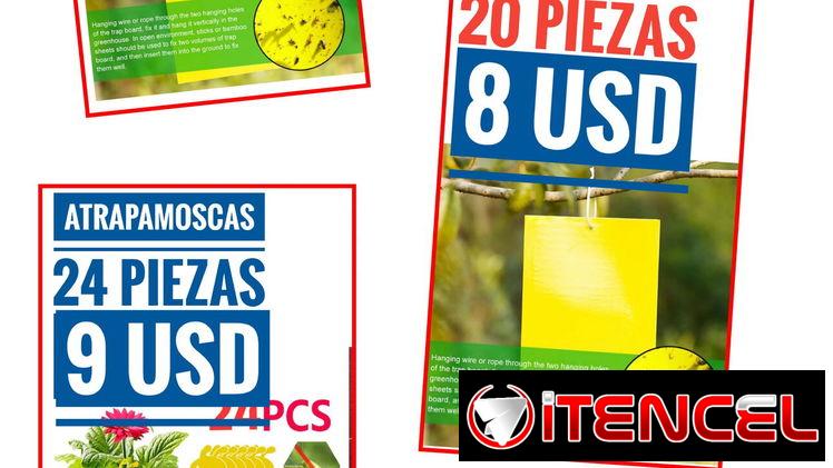 Atrapamoscas/ cintas atrapamoscas/ pegatinas atrapamoscas