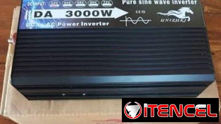 Inversor de corriente 12V – 3000W