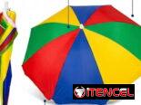 🚨Sombrillas Grandes de playa 🏖️  💰Precio : 15 USD  🚨Estas sombrillas se ajustan en altura y son plásticas