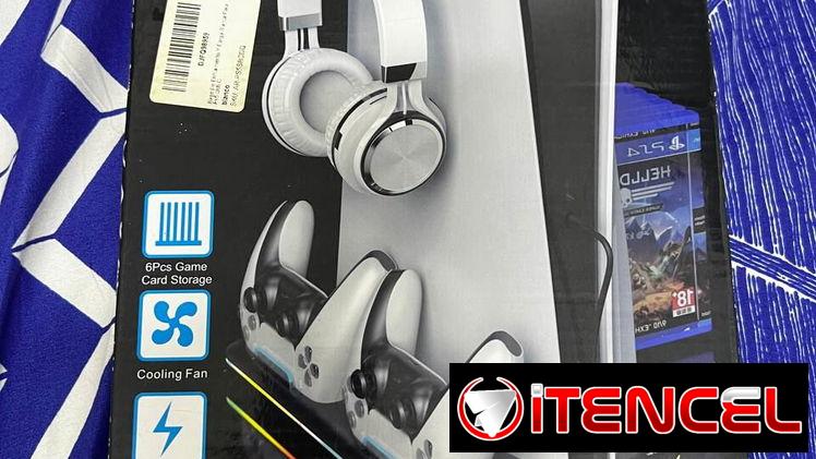 Cooling and charging disipador y cargador para play 5