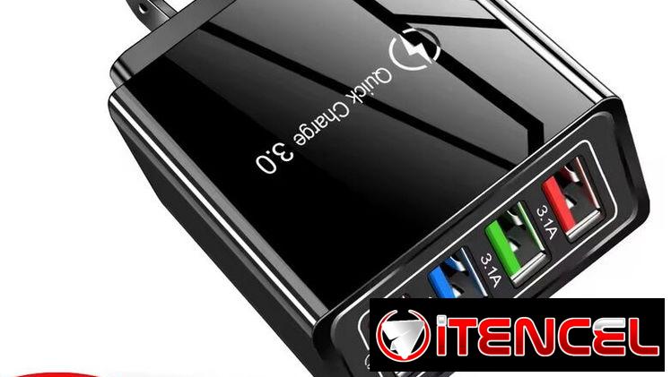 MULTICARGADORES 4 PUERTOS USB 3.0 (NUEVOS)