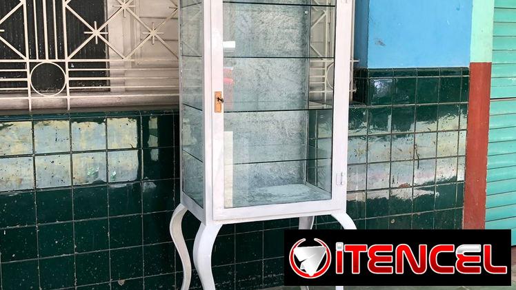 ⚜️ Vitrina antigua restaurada • Entrega incluida 🚛