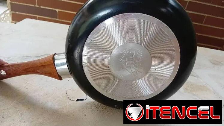 Sartén Dorado de Teflon